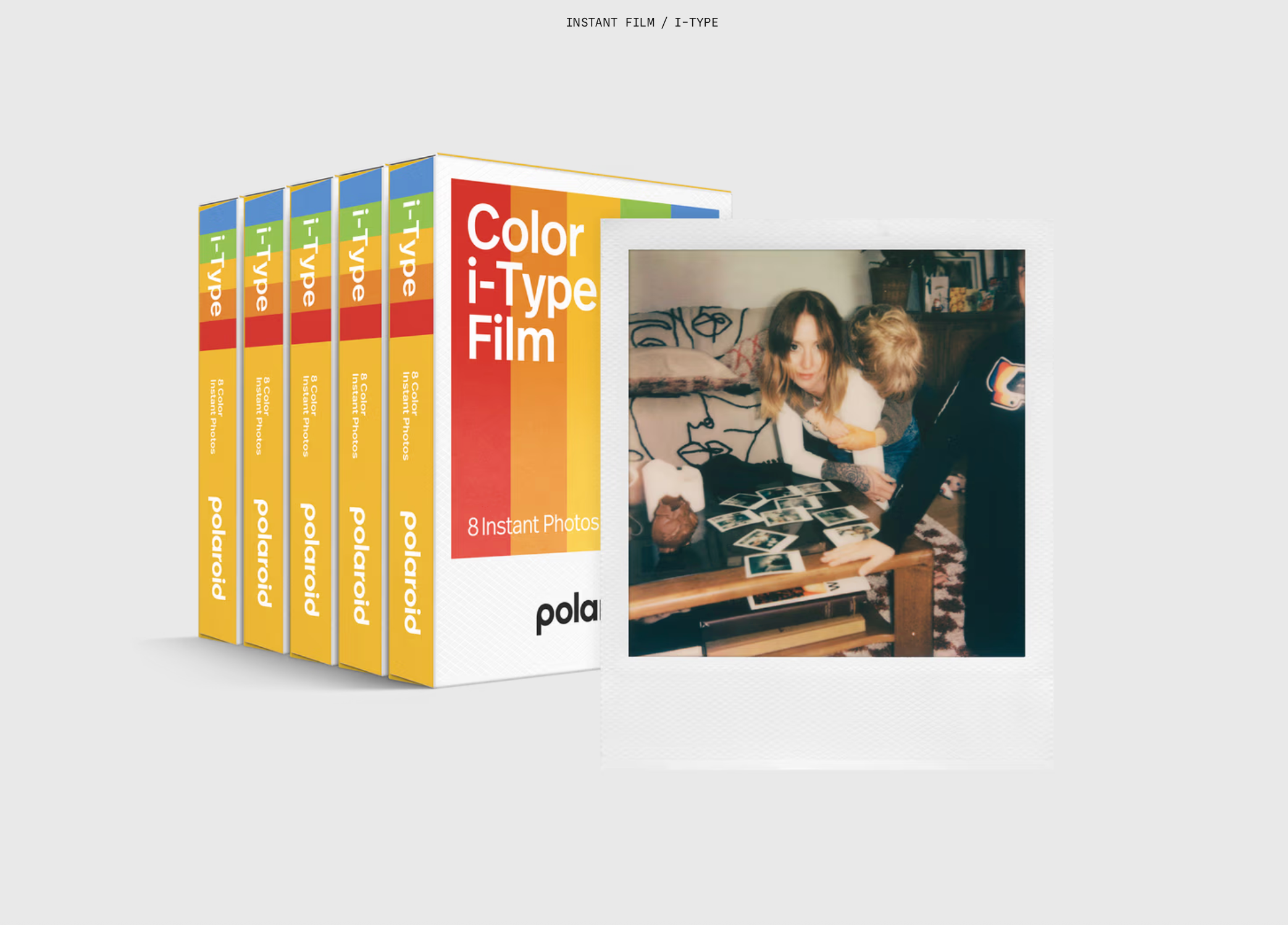Color i-Type Film Five Pack
