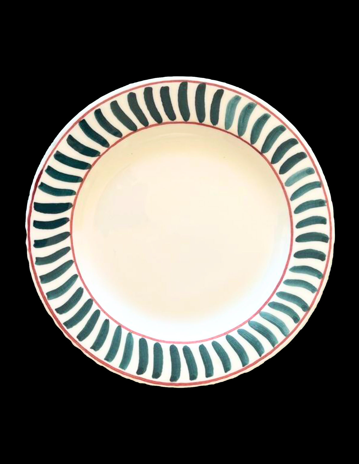 Emerald Green Dinner Plate, Set of 6