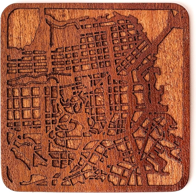 City Coasters, Set of 4