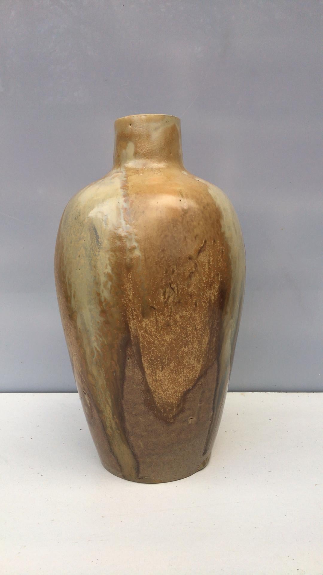 Art Deco Pottery Vase, circa 1930