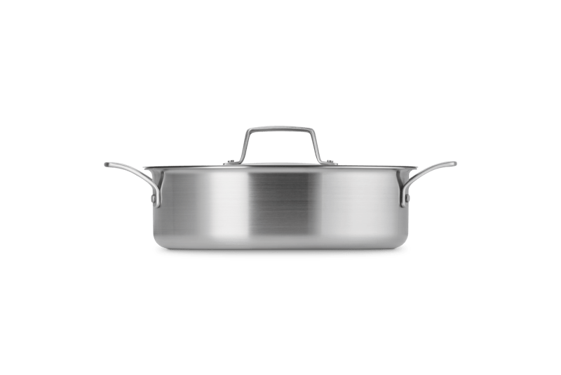 Essential Stainless Steel Rondeau Pan, 4 qt.