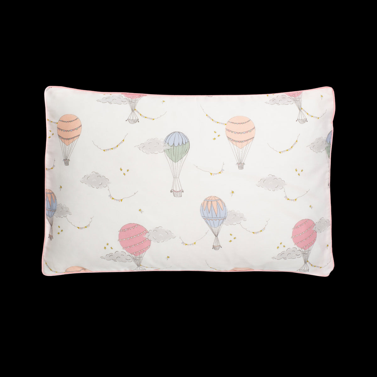 Touch The Sky Toddler Pillow in Pink