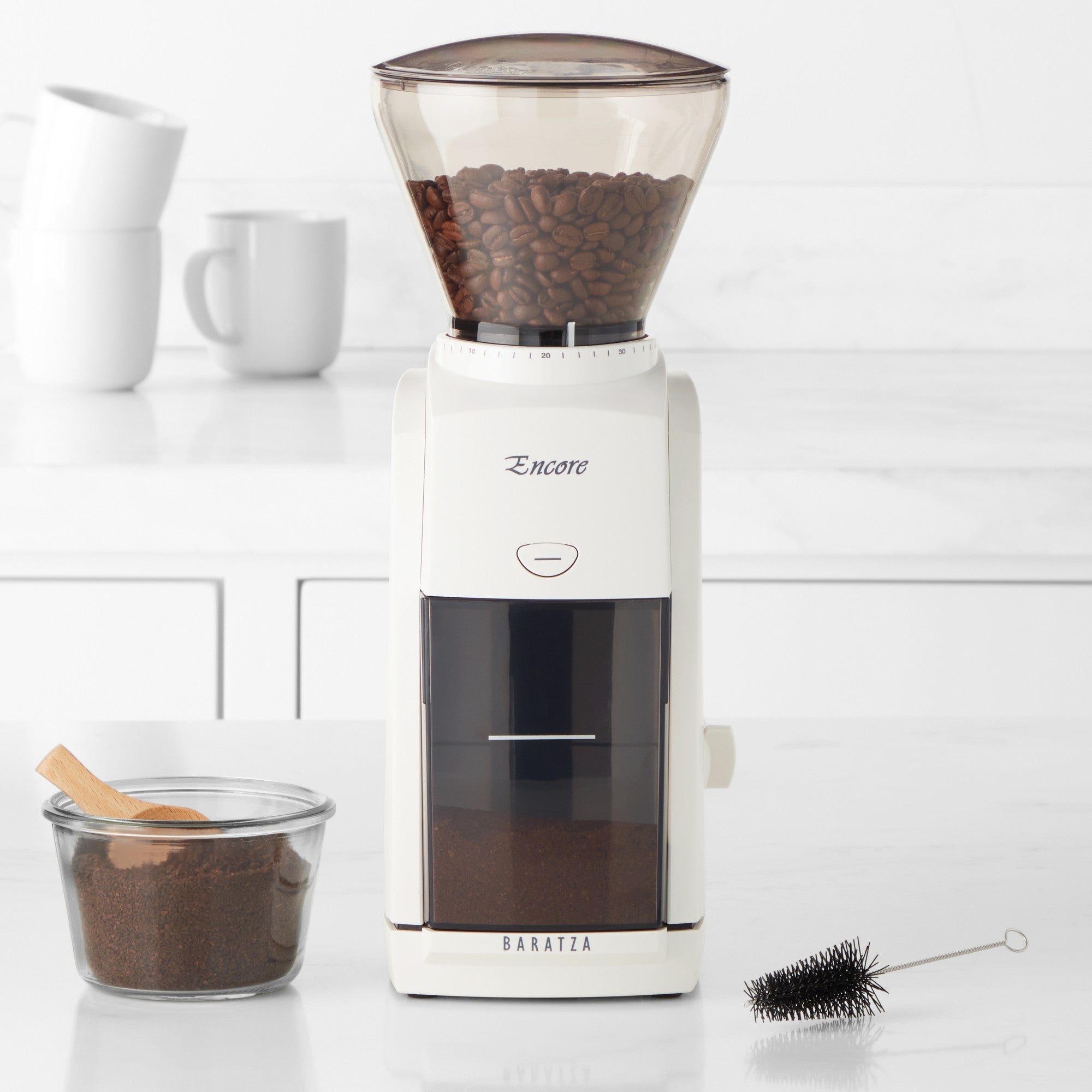 Baratza Encore Coffee Grinder - White