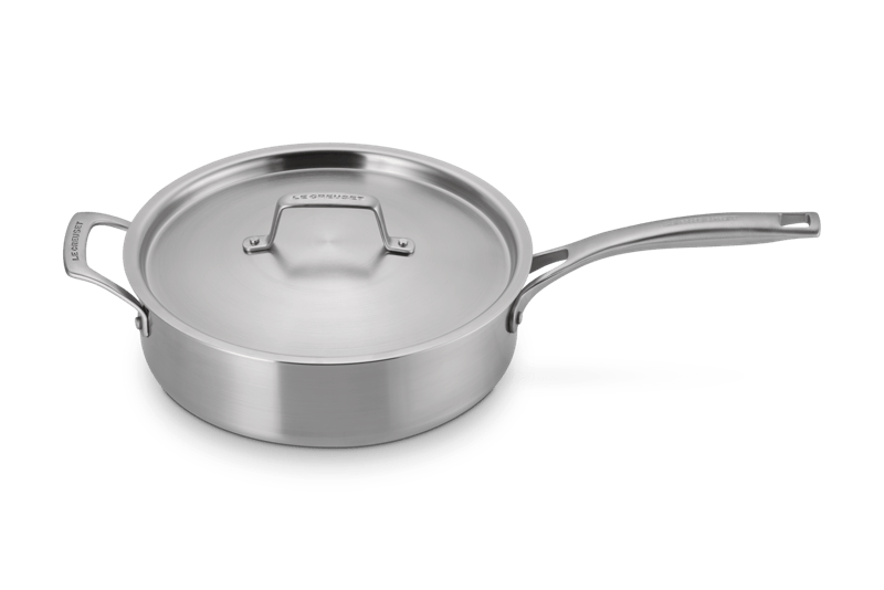 Essential Stainless Steel Sauté Pan, 4.6 qt.