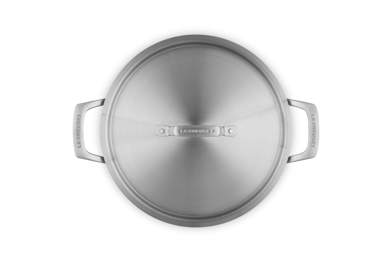 Essential Stainless Steel Rondeau Pan, 4 qt.