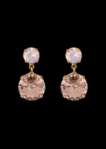 Lylah Earrings in Rose Opal