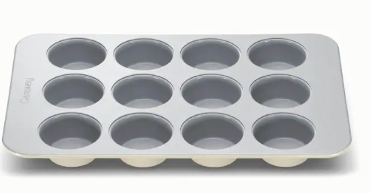 12-cup Non-Stick Muffin Pan, Cream