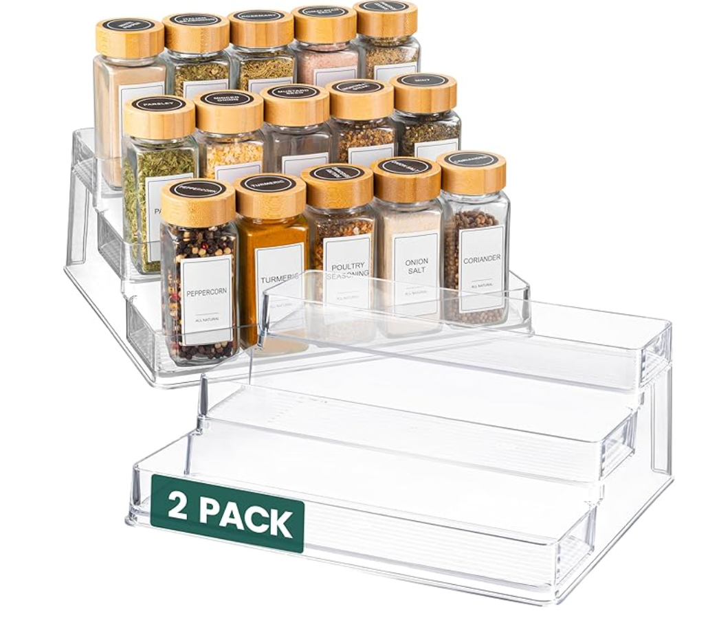 Acrylic Spice Organizer (2 pack)