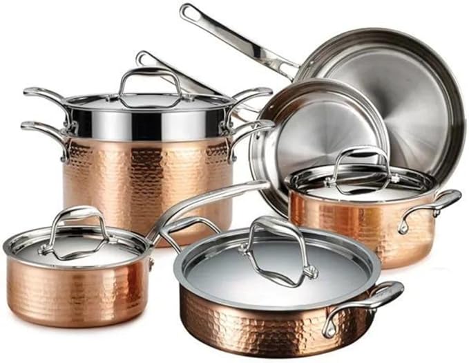Copper Cookware Set