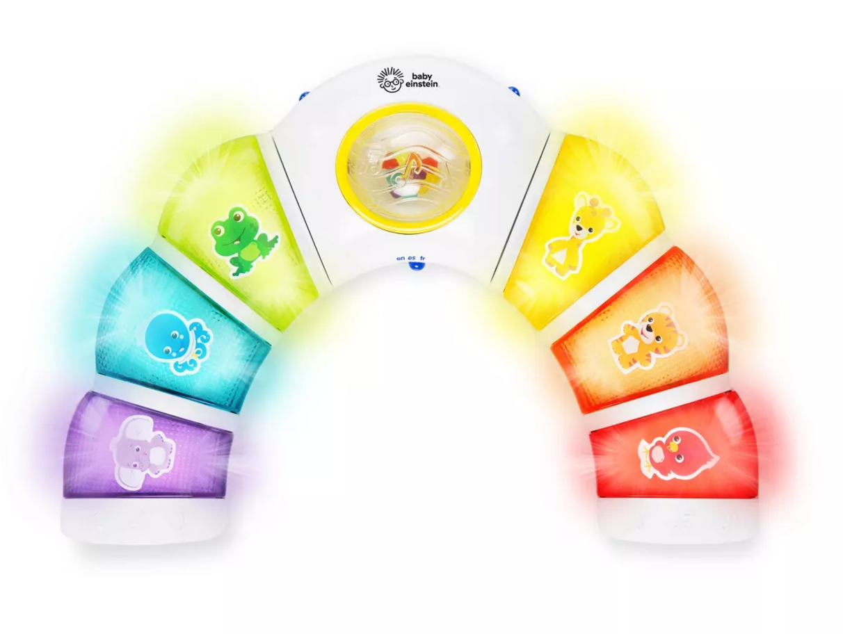 Baby Einstein Glow & Discover Light Bar Tummy Time Toy