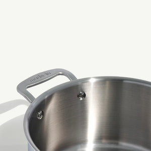 Stainless Clad Stock Pot in 6 QT