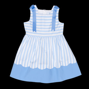 Adeline Dress in Seabreeze Stripe