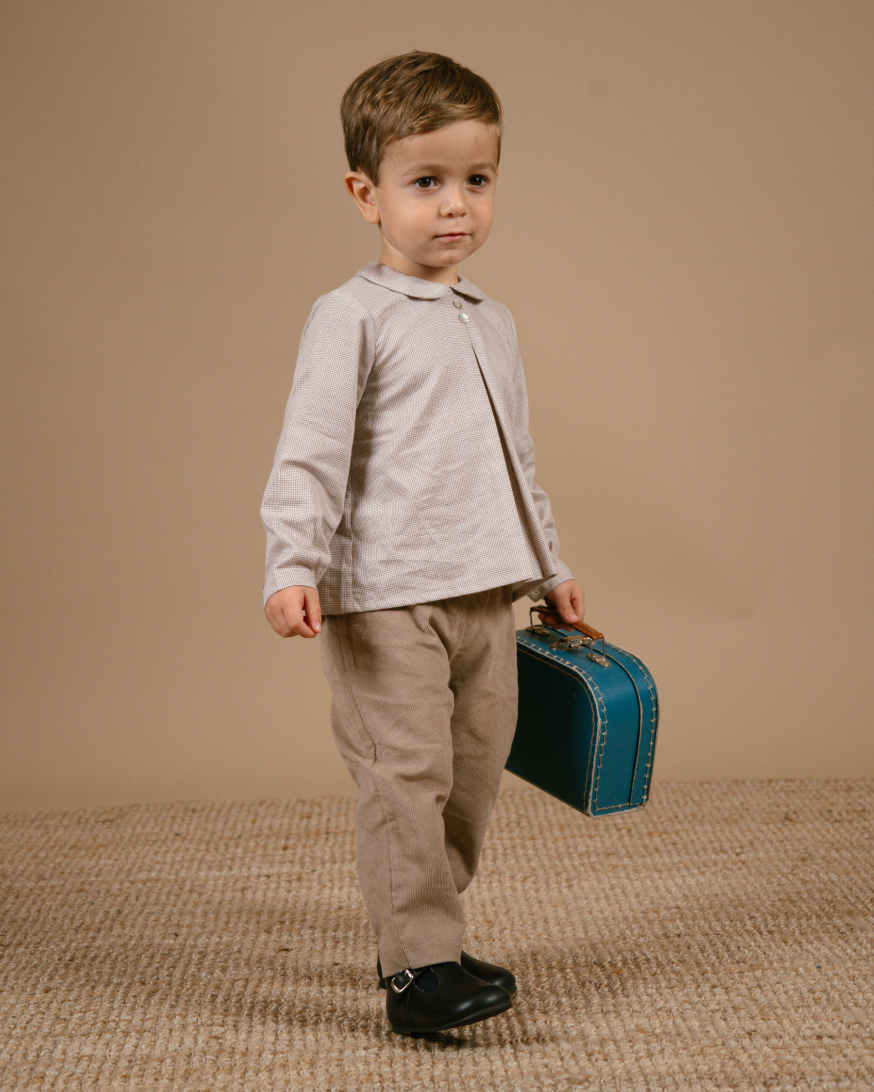 Tito Pants in Beige Corduroy