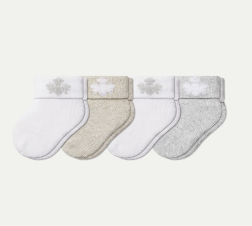 Baby Sock 4-Pack (0-6 Months)