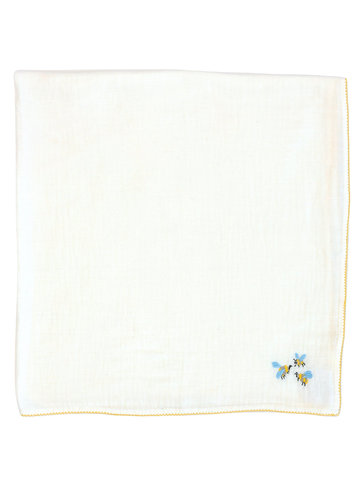 Bumblebee Embroidered Shawl Blanket