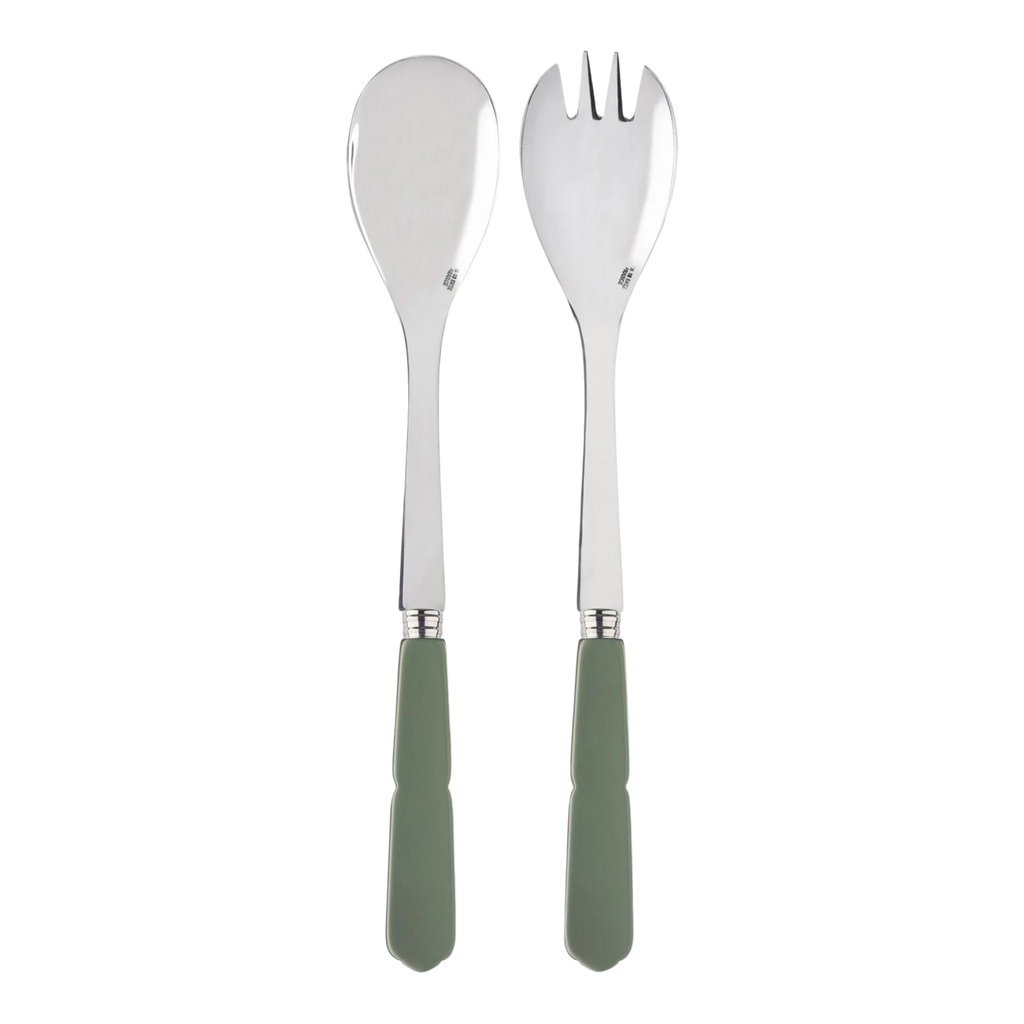 Gustave Salad Set in Moss