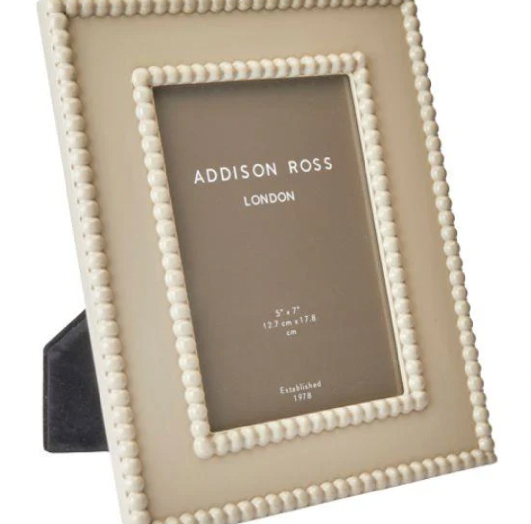 Cappuccino Bobbin Lacquer Photo Frame