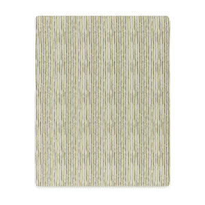 All-Stages® Midi Crib Sheet in GOTS Certified Organic Brushed Cotton by Nate Berkus in Juniper Stripe