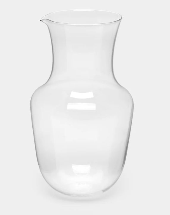 Alpha Hand-Blown Crystal Carafe