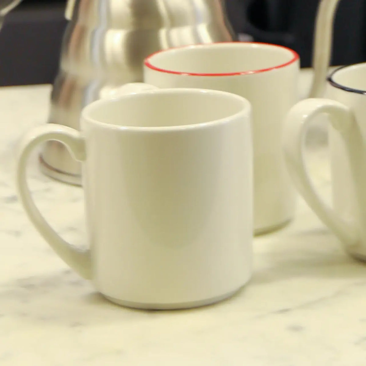 Coffee Mugs in White