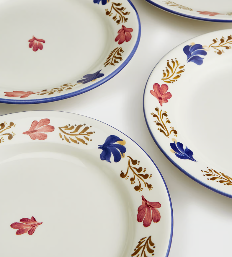 Castelo Collection Side Plates (Set of 4)