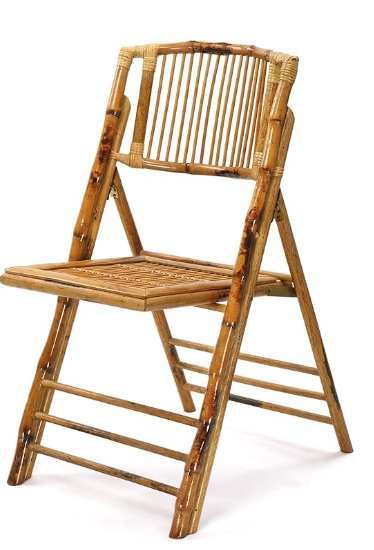 Bamboo Folding Chair - Set of Four