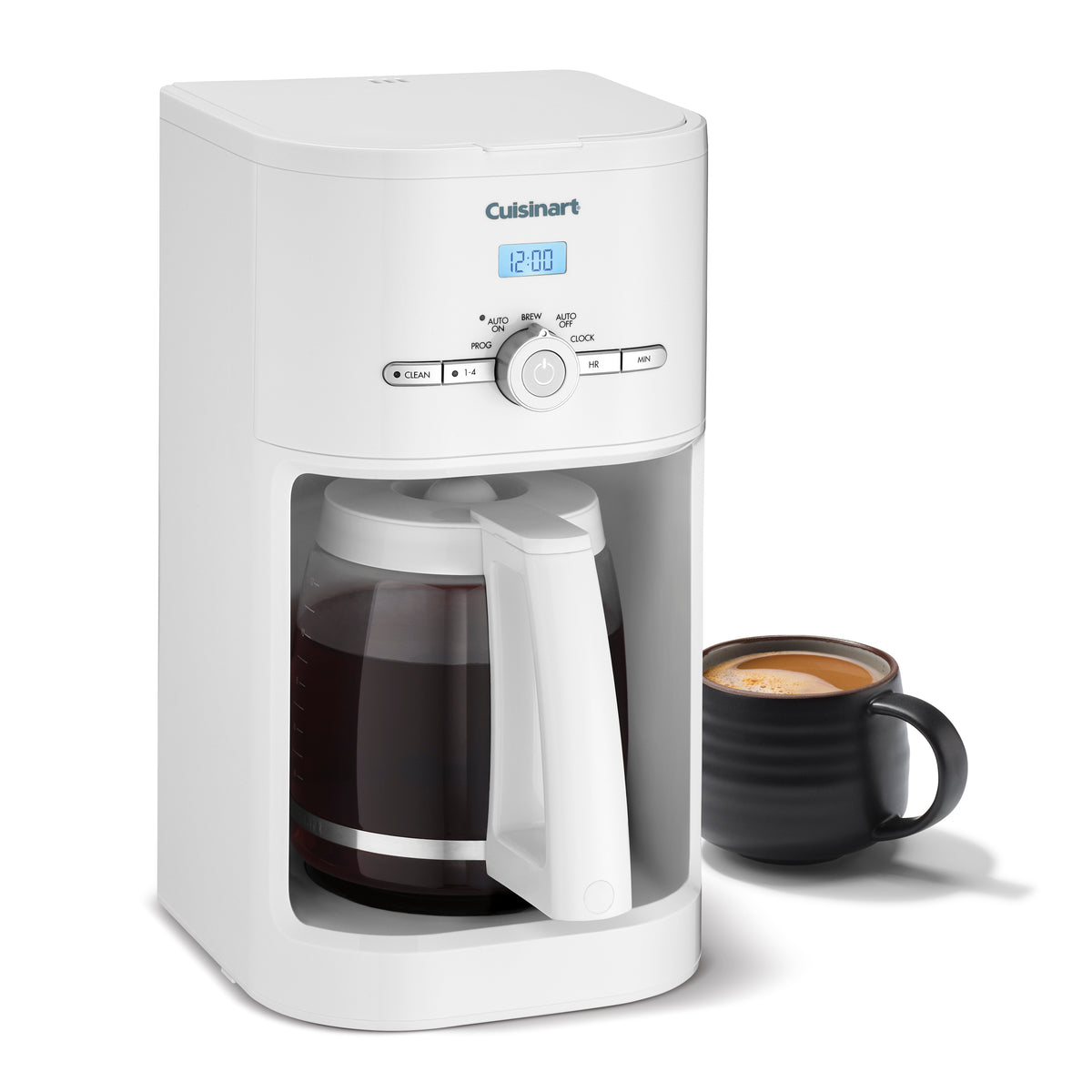 12-Cup Classic Programmable Coffee Maker in White