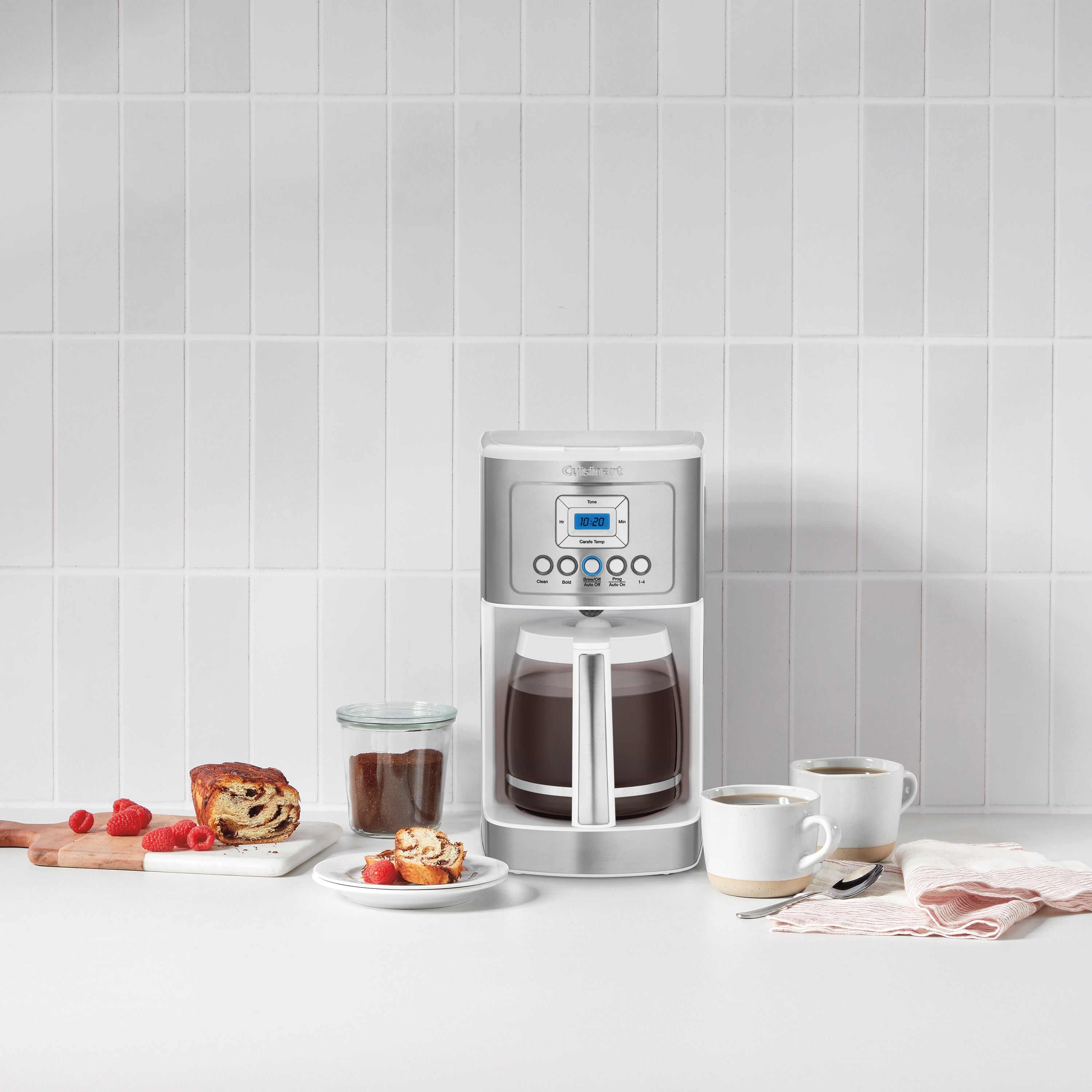 14-Cup PerfecTemp® Programmable Coffeemaker in White