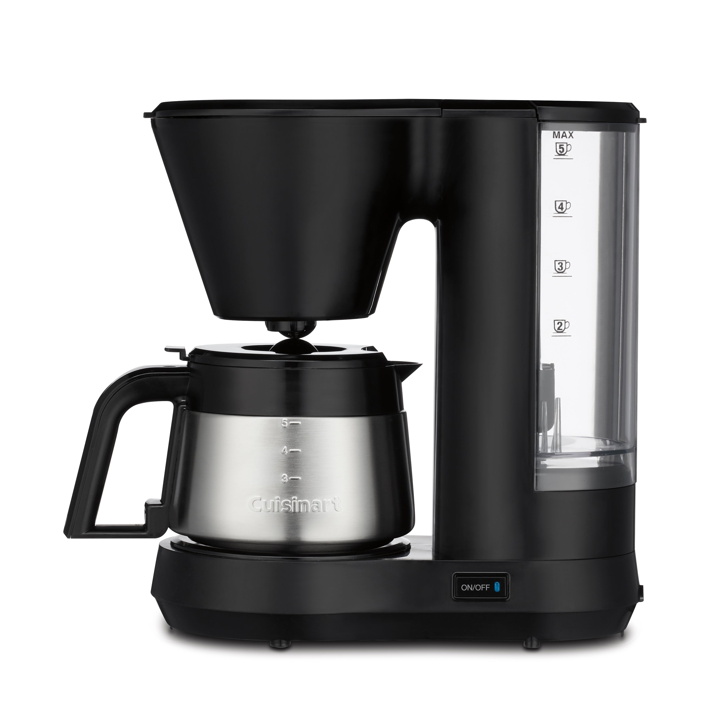 5-Cup Coffeemaker with Stainless Steel Carafe Coffeemaker