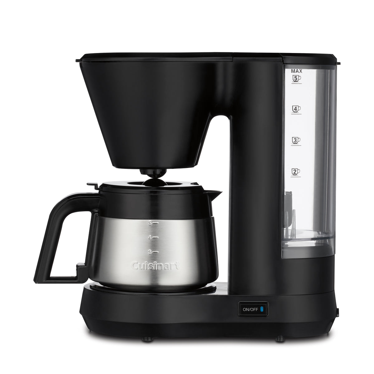 5-Cup Coffeemaker with Stainless Steel Carafe Coffeemaker