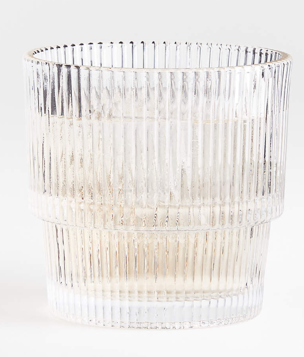 Atwell 11-Oz. Stackable Ribbed Double Old-Fashioned Glass