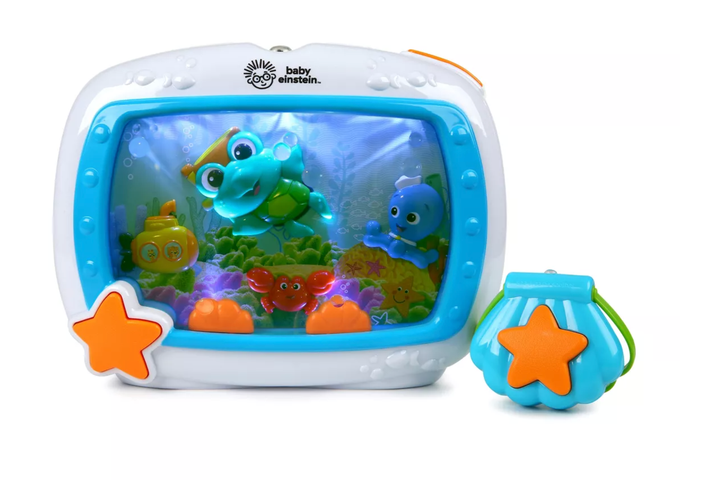 Baby Einstein Sea Dreams Soother Musical Crib Toy and Sound Machine