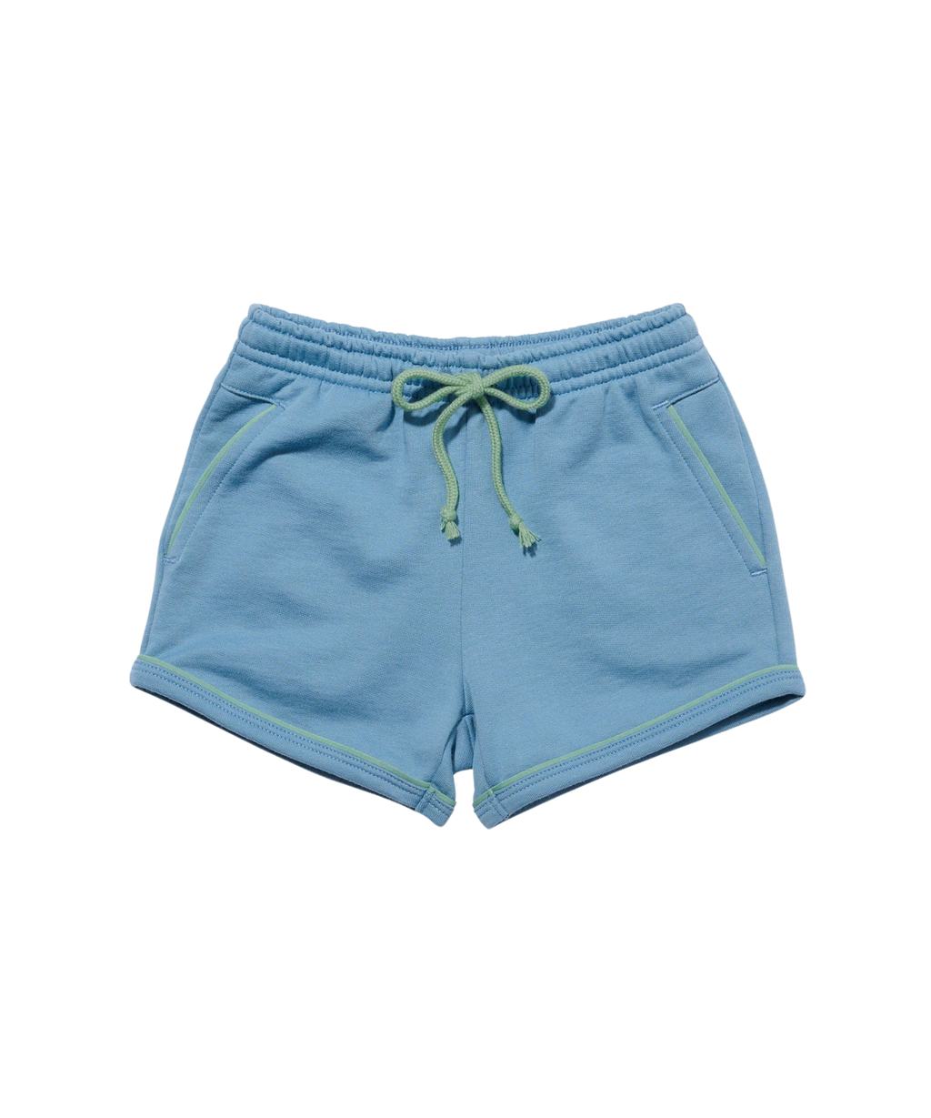 Bailey Short in Dusty Blue