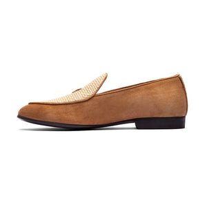 Women's Cognac Raffia Milano Loafer