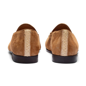 Women's Cognac Raffia Milano Loafer