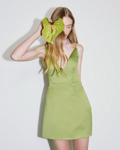 Seraphina Dress in Green Grass