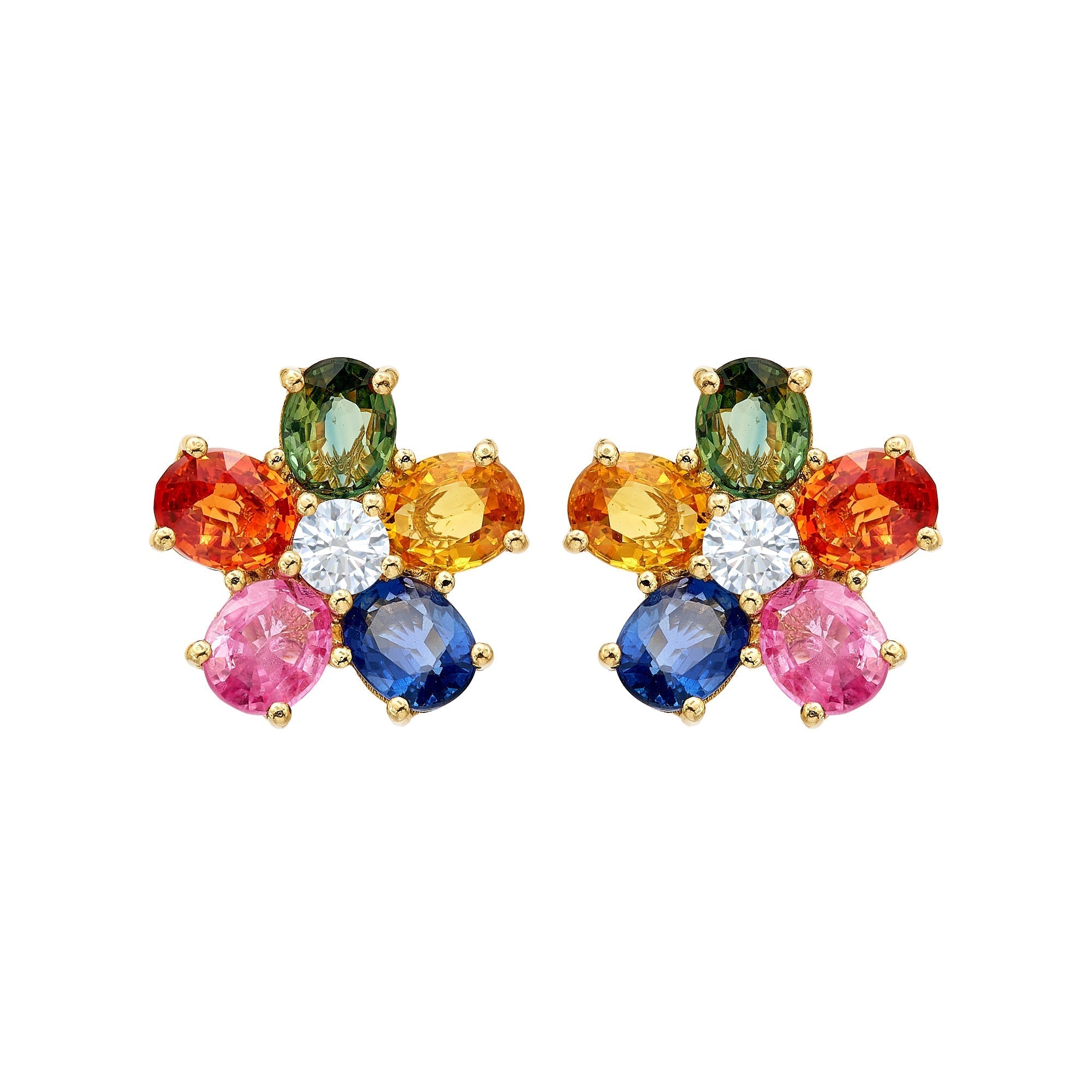 Desert Blooms Wildflower Mini Studs - Jewelry - RUCHI New York