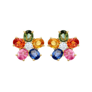 Desert Blooms Wildflower Mini Studs - Jewelry - RUCHI New York