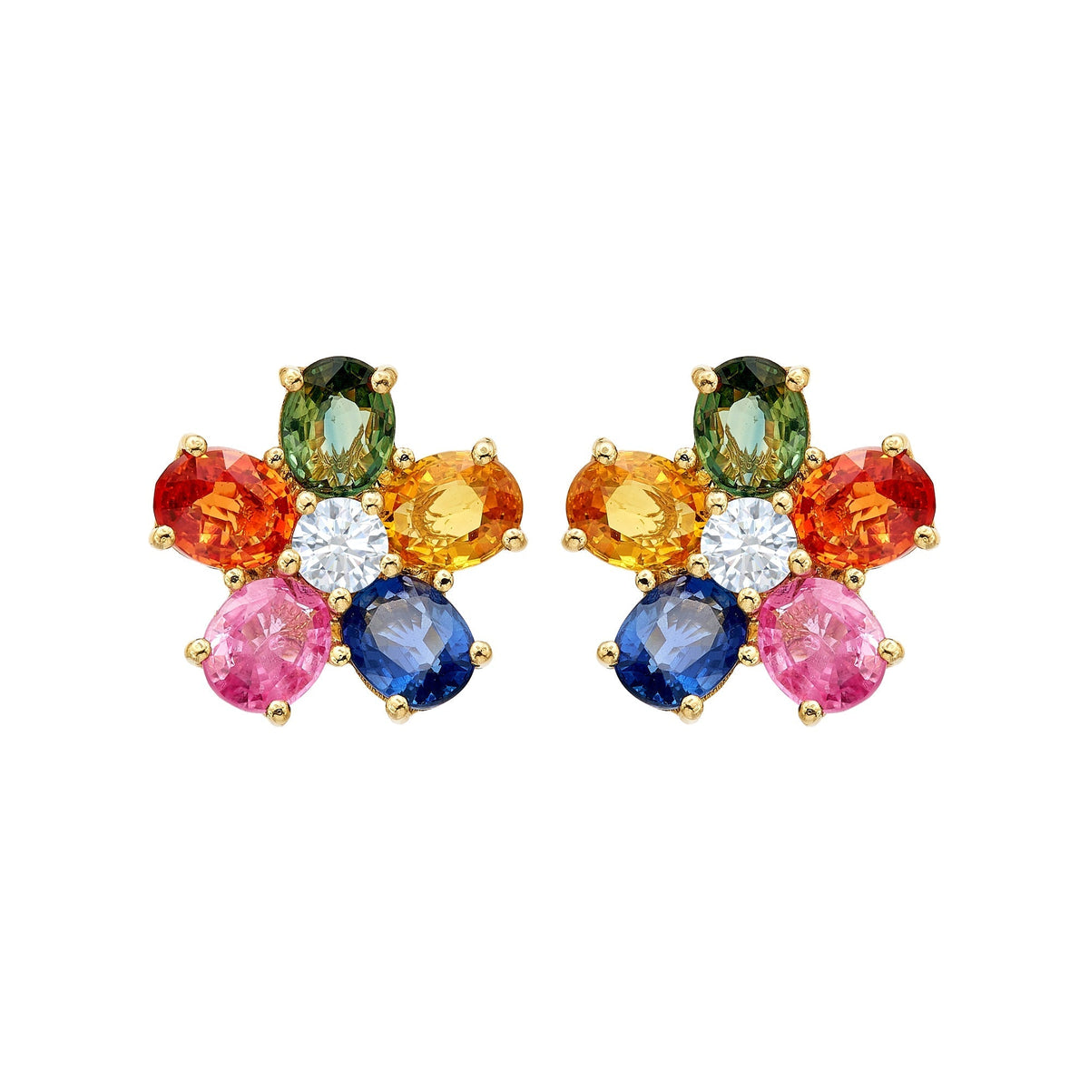 Desert Blooms Wildflower Mini Studs - Jewelry - RUCHI New York