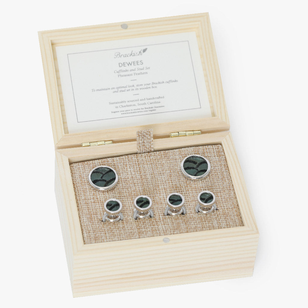 Dewees Cufflink & Studs Set