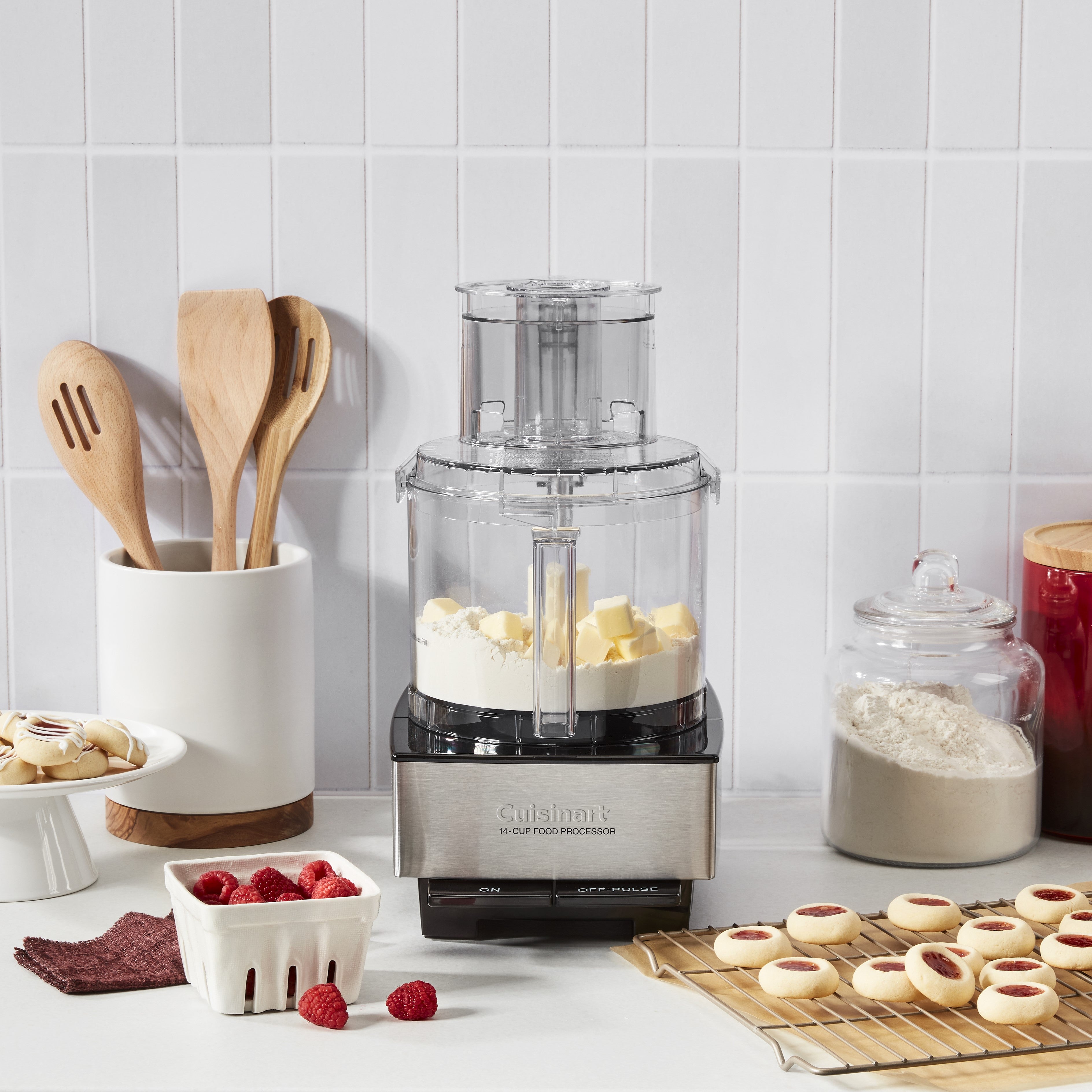 Custom 14® Food Processor in Brushed Stainless