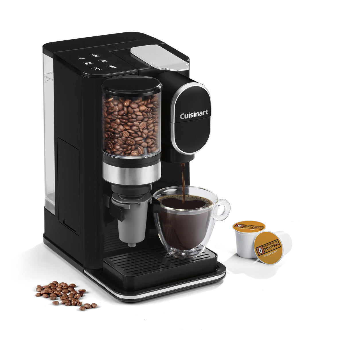 Conical Burr Grind & Brew Single Serve Coffeemaker