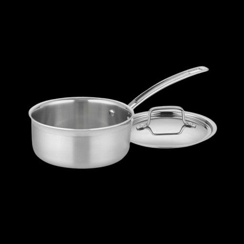 1.5 Quart Saucepan with Cover in Stainless Steel