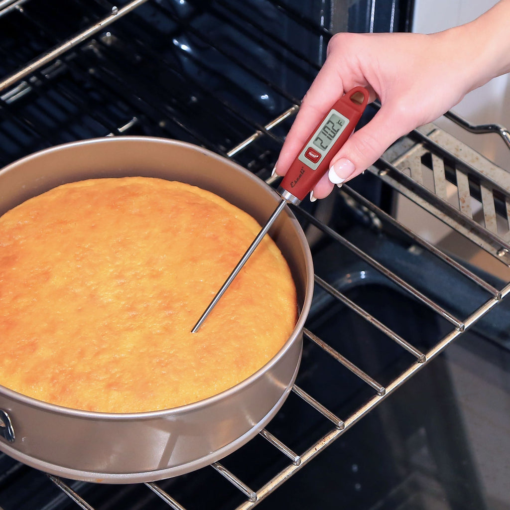 Gourmet Digital Thermometer in Red