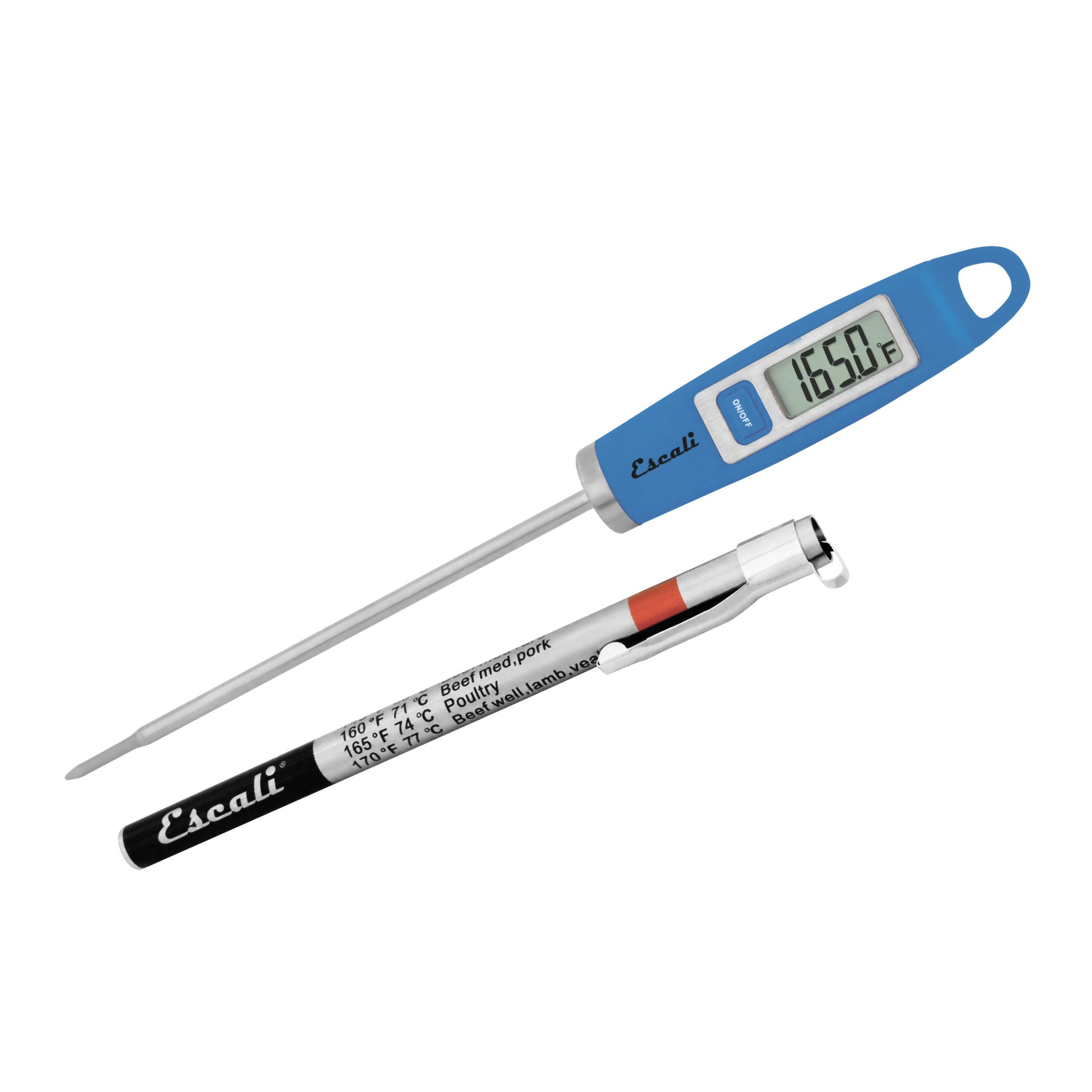 Gourmet Digital Thermometer in Blue
