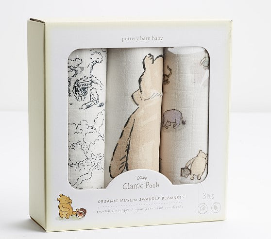 AERIN Organic Muslin Swaddle Set