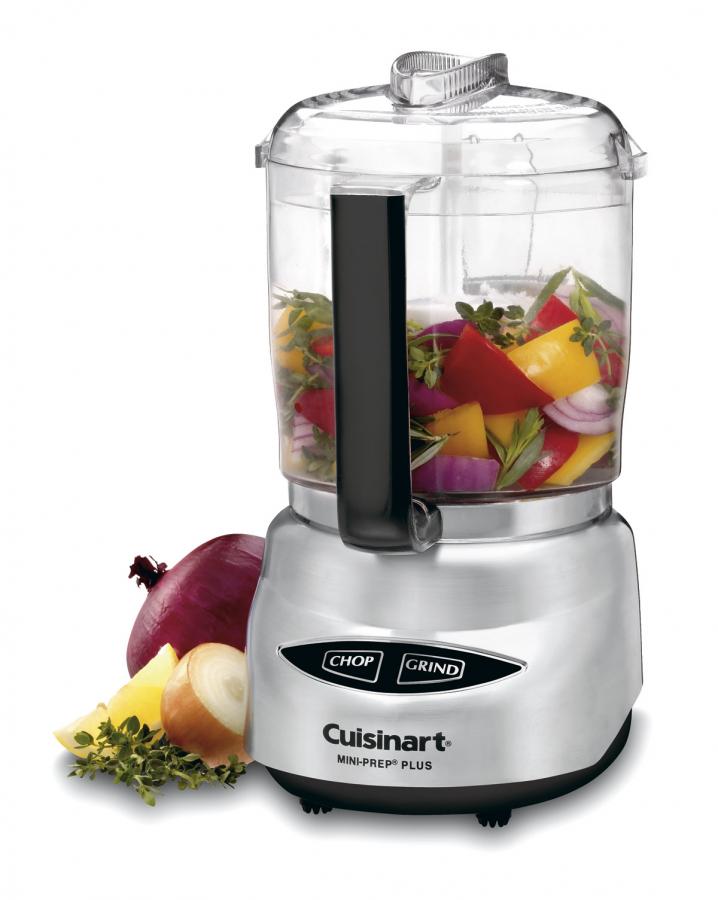 4-Cup Mini Prep Plus Processor in Brushed Stainless Finish