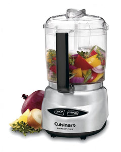4-Cup Mini Prep Plus Processor in Brushed Stainless Finish