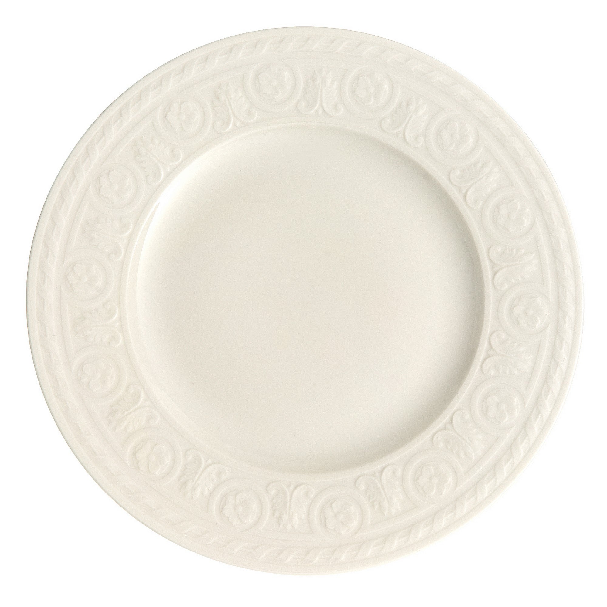 Cellini Salad Plate in White