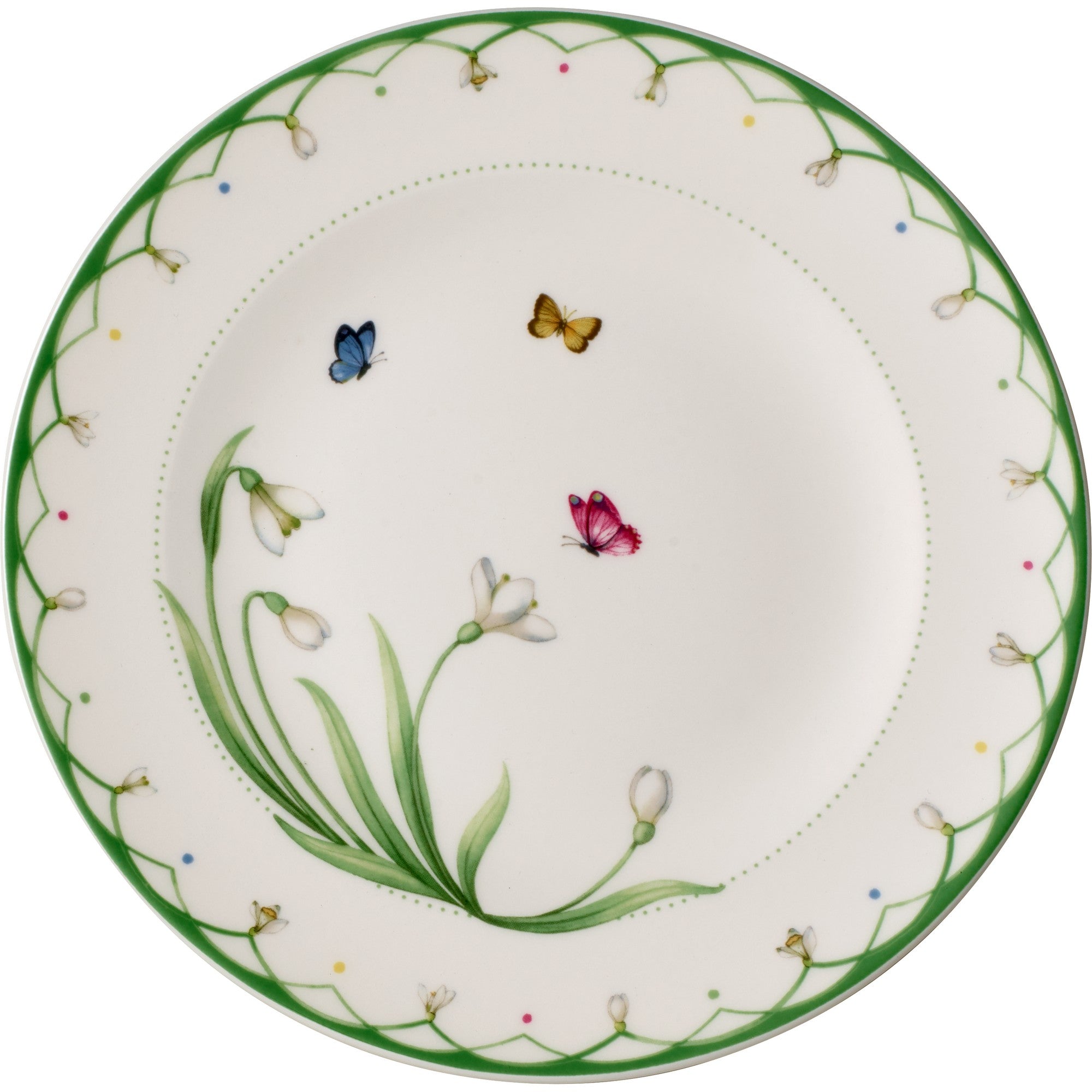 Colourful Spring Salad Plate in Multi